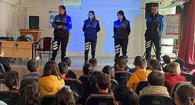 Kırıkkale'de öğrencilere polislik mesleği tanıltıldı