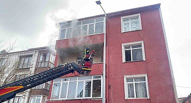 Kırklareli'de ev yangını