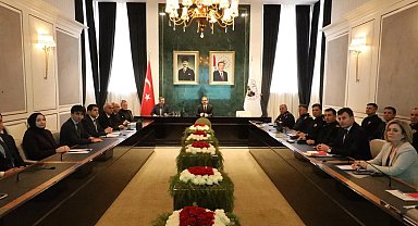 Kırklareli'de seçim güvenliği toplantısı gerçekleşti