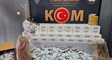 Kırklareli'nde kaçakçılık operasyonu: 57 bin makaron ele geçirildi