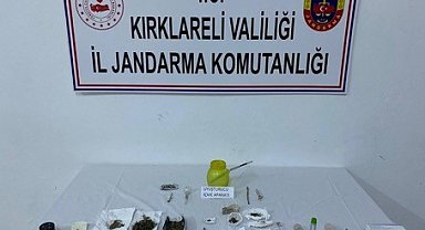 Kırklareli'nde uyuşturucu operasyonu: 13 gözaltı