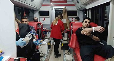 Kızılaydan ramazanda kan bağışı mesaisi