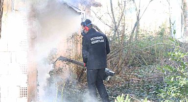 Kocaeli'de 800 bin metrekare alan ilaçlandı