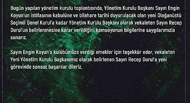 Kocaelispor'da karar çıktı: Olağanüstü kongreye gidilecek