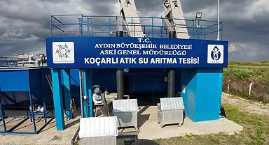 Koçarlı Biyolojik Arıtma Tesisi hizmete girdi