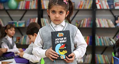 Köy okulları kütüphaneye kavuşuyor