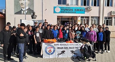 Köyceğiz'de öğrencilere denizcilik eğitimi verildi