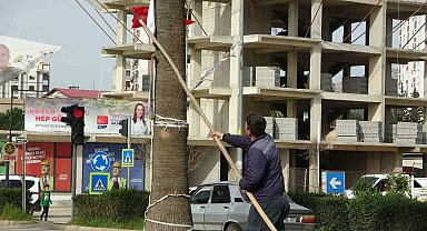 Kozan'da afiş kirliliği sona erdi