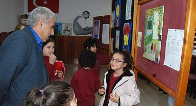 Küçük Ressam Berra Karen'den 1. Kişisel Resim Sergisi