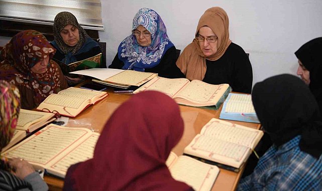 Kur'an-ı Kerim kursuna yoğun ilgi