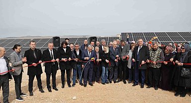 Kütahya'da yıllık 20 milyon TL tasarruf sağlayacak GES hizmete sunuldu