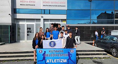 Kütahyalı atletizmciler Bursa'dan dereceyle döndü