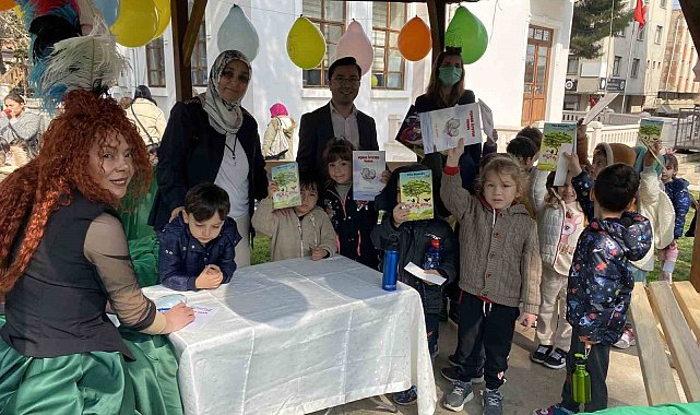 Kütüphane Haftasının ilk misafirleri anasınıfı öğrencileri oldu