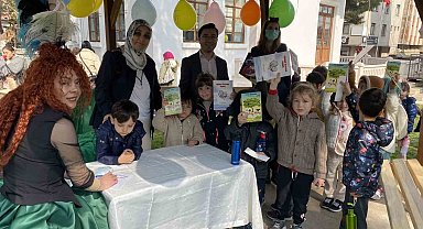 Kütüphane Haftasının ilk misafirleri anasınıfı öğrencileri oldu