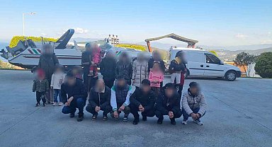 Makilik alana gizlenen 8 organizatör ve 24 düzensiz göçmen yakalandı