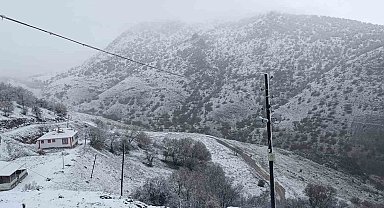 Malatya'da kar yağışı etkili oldu