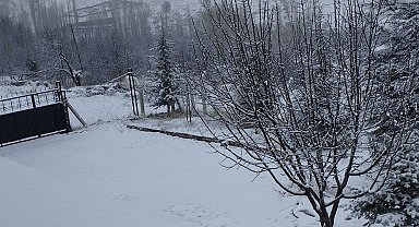 Malatya'da yüksek rakımlı bölgelerde kar yağışı etkili oldu