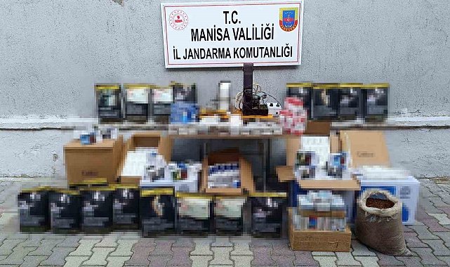 Manisa Jandarması kaçaklığı göz açtırmıyor