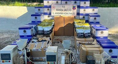 Manisa'da 1 milyon 200 bin lira değerinde kaçak tütün ele geçirildi