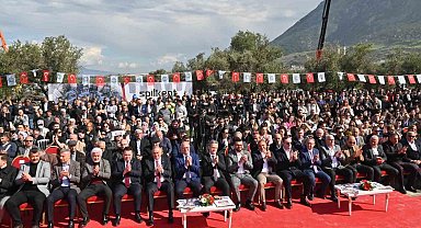 Manisa'ya değer katacak Spilkent Projesi'nin temeli atıldı