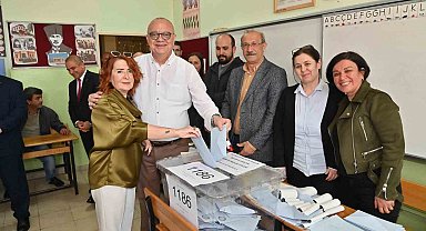 Manisalı siyasiler sandık başına gitti