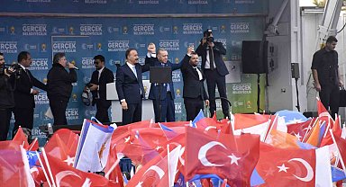 Mardin'de halka hitap eden Cumhurbaşkanı Erdoğan kentten ayrıldı
