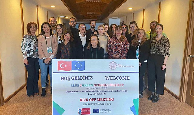 Mavi Yeşil Okullar projesi Avrupa'ya açılıyor