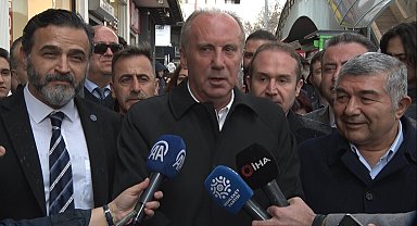 Memleket Partisi lideri İnce, Ankara'da esnafı ziyaret etti