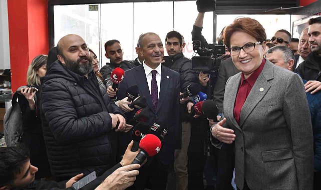 Meral Akşener'den Çubuk ve Pursaklar'da esnaf ziyareti