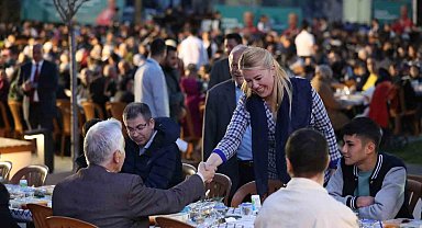 Merkezefendi Belediyesi'nin iftar programı Başkarcı'da