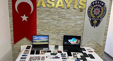 Mersin'de dolandırıcılara operasyon: 6 şüpheli yakalandı