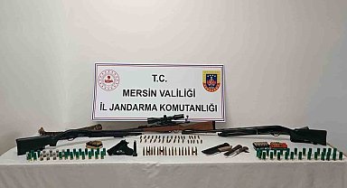 Mersin'de silah kaçakçılığı operasyonu: 1 gözaltı