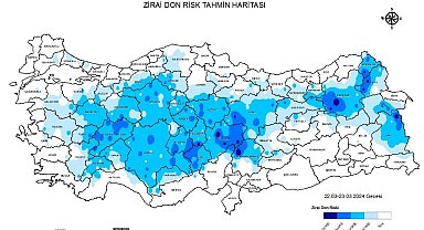 Meteoroloji Denizli için zirai don uyarısı verdi