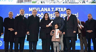 Mevlana'da anahtarlar teslim edildi