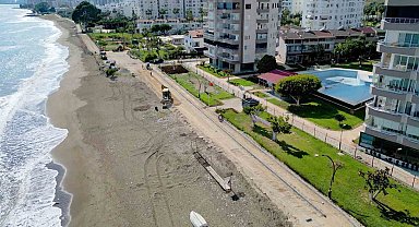 Mezitli sahilinde 13 kilometrelik yeni yol projesi başlatıldı