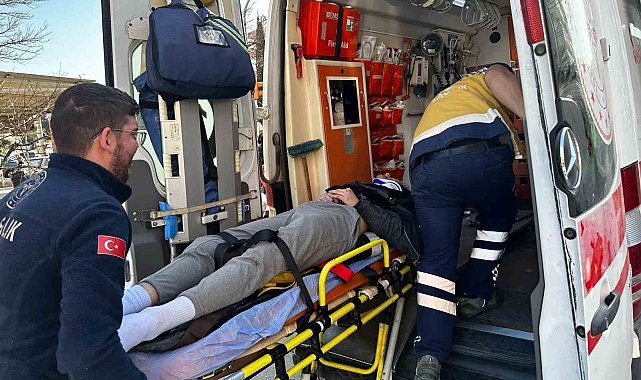 Milas'taki kazada motosiklet sürücüsü yaralandı