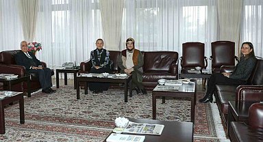 Milletvekili Öncü, yeni dönemde rektör Çomaklı'ya başarılar diledi