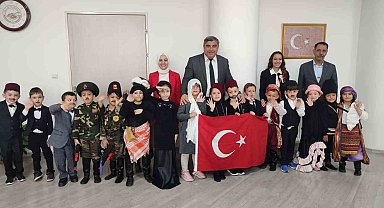 Minik öğrenciler Milli Mücadele dönemini hatırlattı