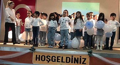 Minik öğrencilerden 'Dünya Su Günü' etkinliği