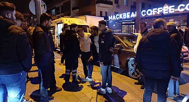 Motosikletiyle kaza yaptı, başka motora binip kaçtı