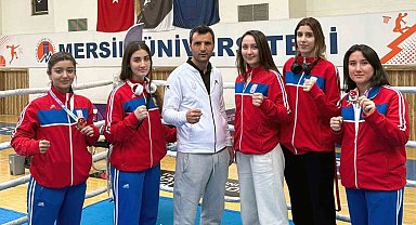 MSKÜ Muay Thai takımından 18 madalya