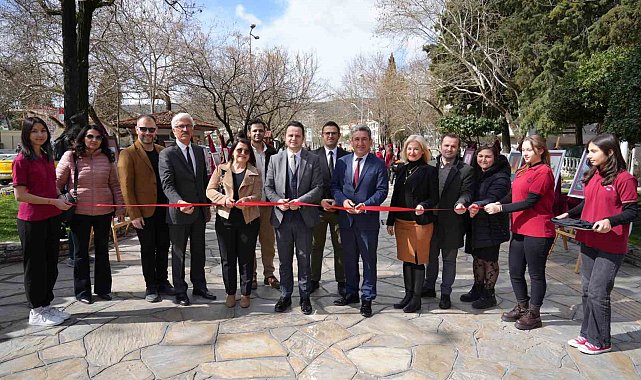 Muğla'da lise öğrencilerinden resim sergisi