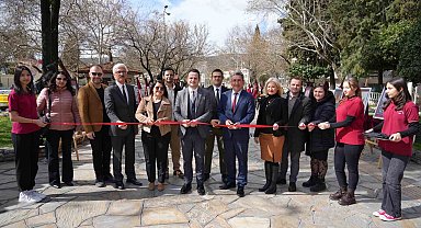 Muğla'da lise öğrencilerinden resim sergisi