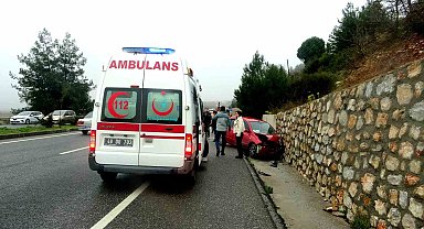 Muğla'da trafik kazası:2 yaralı