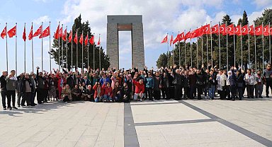 Muğlalı kadınlar Çanakkale şehitleri topraklarında