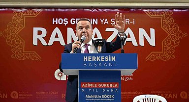 Muhittin Böcek: "Yeni dönemde Aksu'ya özel projelerimiz olacak"