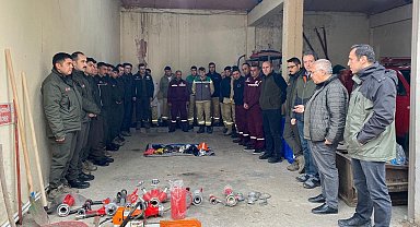 Muhtemel orman yangınlarına karşı ekipler hazır
