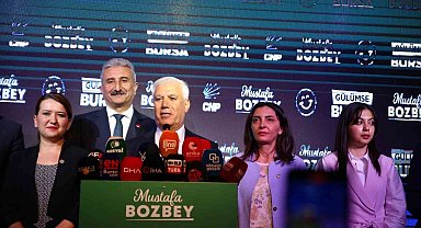 Mustafa Bozbey: "Öndeyiz"