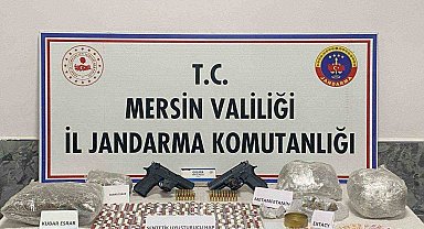 Mutfak dolaplarından uyuşturucu ve silahlar çıktı: 1 gözaltı