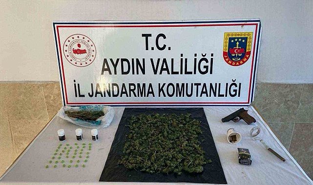 Nazilli'de uyuşturucu operasyonu: 2 gözaltı